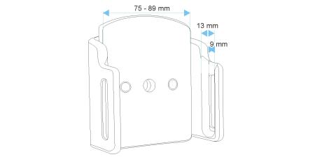 Apple iPhone  6/ 6S/ 7 /8/ X/Xs/Xs Max /SE /XR Passieve verstelbare houder - 511688 c - 511688
