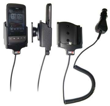 HTC Touch 2 Actieve houder met 12/24V lader. Let op: Uitlopend artikel, Kan niet retour! - 512075 - 512075