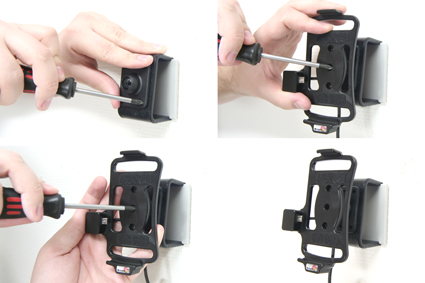 BlackBerry Torch 9800 Actieve houder met 12/24V lader. Let op: Uitlopend artikel, Kan niet retour! - 512179 2 - 512179