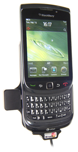 BlackBerry Torch 9800 Actieve houder met 12/24V lader. Let op: Uitlopend artikel, Kan niet retour! - 512179 b - 512179