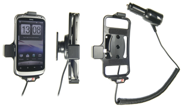 HTC Desire S Actieve houder met 12/24V lader. Let op: Uitlopend artikel, Kan niet retour! - 512251 - 512251
