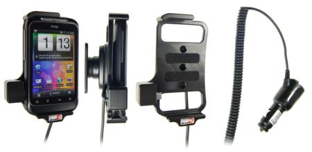 HTC Wildfire S Actieve houder met 12/24V lader. Let op: Uitlopend artikel, Kan niet retour! - 512256 - 512256