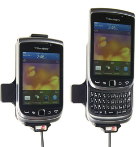 BlackBerry 9800/9810 Actieve houder met 12/24V lader. Let op: Uitlopend artikel, Kan niet retour! - 512272 a - 512272