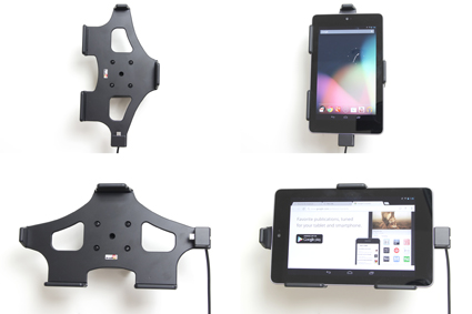Google Nexus 7 Actieve houder met 12/24V lader. Let op: Uitlopend artikel, Kan niet retour! - 512412 4 - 512412