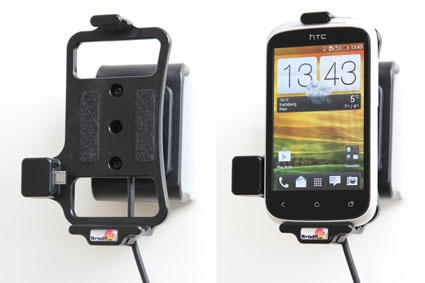 HTC Desire C Actieve houder met 12/24V lader. Let op: Uitlopend artikel, Kan niet retour! - 512420 4 - 512420