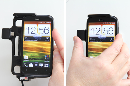 HTC Desire X Actieve houder met 12/24V lader. Let op: Uitlopend artikel, Kan niet retour! - 512441 3 - 512441