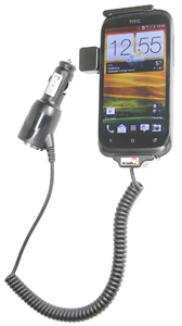 HTC Desire X Actieve houder met 12/24V lader. Let op: Uitlopend artikel, Kan niet retour! - 512441 a - 512441
