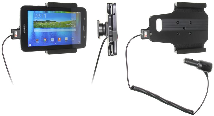 Samsung Galaxy Tab 3 Lite Actieve houder met 12/24V lader - 512838 - 512838