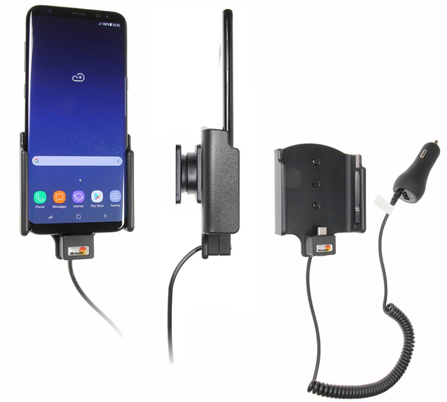 Samsung Galaxy S8 Plus Actieve houder met 12/24V lader - 512967 - 512967