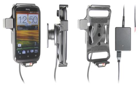 HTC Desire X Actieve houder met vaste voeding. Let op: Uitlopend artikel, Kan niet retour! - 513441 - 513441