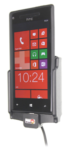 HTC 8X Actieve houder met vaste voeding. Let op: Uitlopend artikel, Kan niet retour! - 513454 b - 513454