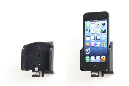 Apple iPhone 5 / SE Passieve houder. Originele lightning kabel met Belkin USB 12/24V plug - 514442 4 - 514442