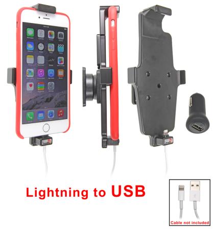 Apple iPhone 6 / 6S / 7 Plus/8Plus/Xs Max met hoes Passieve houder - 514671 - 514671