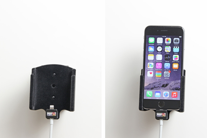Apple iPhone 6/6S en 7  Passieve houder. Originele lightning naar 30-pin adapter kabel (Gestoffeerd) - 515660 4 - 515660