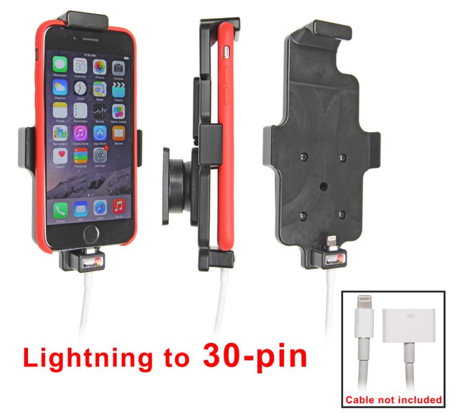 Apple iPhone 6 / 6S / 7 / 8 / SE 2e Passieve houder. Originele lightning naar 30-pin adapter kabel - 515662 - 515662