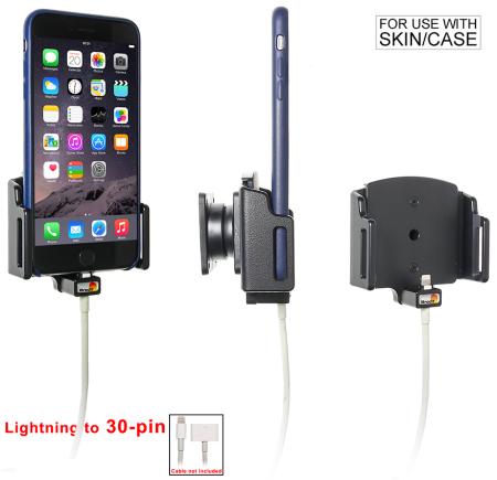 Apple iPhone 6Plus / 6SPlus / 7Plus / 8Plus / X / Passieve verstelbare houder. Lightning naar 30-pin - 515667 - 515667