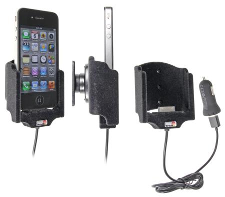 Apple iPhone 4/4S Actieve houder met 12V USB plug - 521164 - 521164