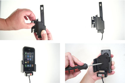 Apple iPhone 4/4S Actieve verstelbare houder Let Op: Uitlopend Artikel, Kan niet retour! - 521165 2 - 521165