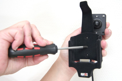 Apple iPhone 4/4S Actieve houder. Met slot en 12V USB Let op: Uitlopend artikel, Kan niet retour! - 521170 1 - 521170