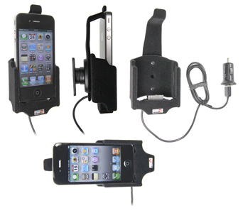 Apple iPhone 4/4S Actieve houder. Met slot en 12V USB Let op: Uitlopend artikel, Kan niet retour! - 521170 - 521170