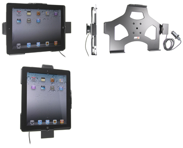 Apple iPad 2 / 3 Actieve houder met 12V USB plug - 521244 - 521244