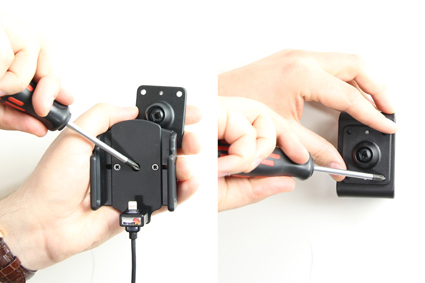 Apple iPhone 5 / 5S / SE Actieve verstelbare houder met 12V USB plug - 521503 2 - 521503