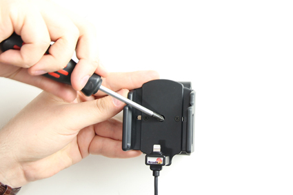 Apple iPhone 5 / 5S / SE Actieve verstelbare houder met 12V USB plug - 521503 3 - 521503
