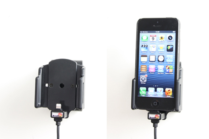 Apple iPhone 5 / 5S / SE Actieve verstelbare houder met 12V USB plug - 521503 4 - 521503