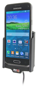 Samsung Galaxy S5 Mini Actieve houder met 12V USB plugLet op: Uitlopend artikel, Kan niet retour! - 521649 a - 521649