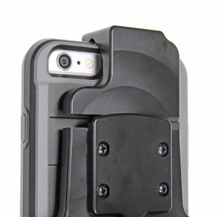 Apple iPhone 6/6S/6 Plus/7 Plus/8 Plus/Xs Max Actieve houder met 12V USB Plug. (met/zonder hoes) - 521663 c - 521663