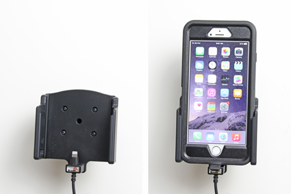 Apple iPhone 6/7/8 Plus Actieve houder met 12V USB plug. Otterbox defender hoes,  - 521741 4 - 521741