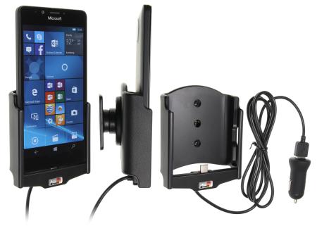 Microsoft Lumia 950 Actieve houder met 12V USB plug - 521829 - 521829