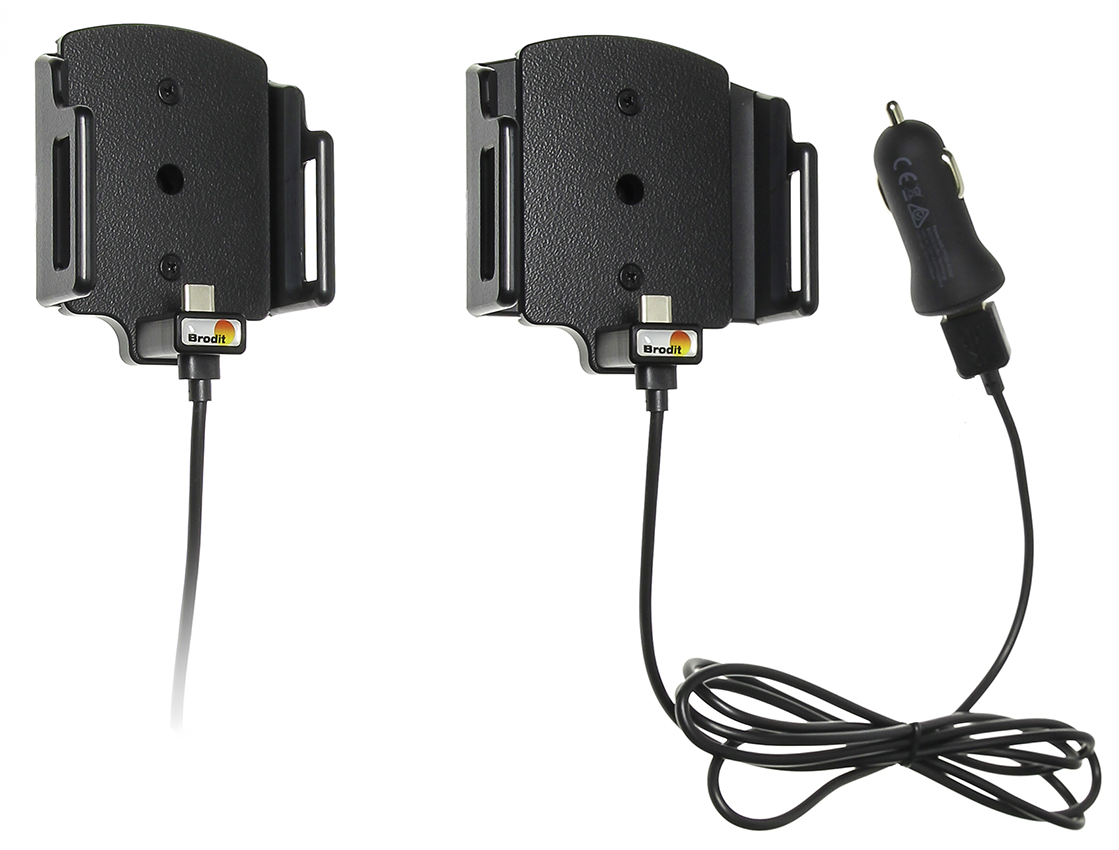 Universele houder USB-C met 12V USB plug 62-77mm / 9-13 mm - 521841 - 521841