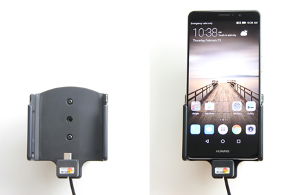Huawei Mate 9 Actieve houder met 12V USB plug - 521946 4 - 521946