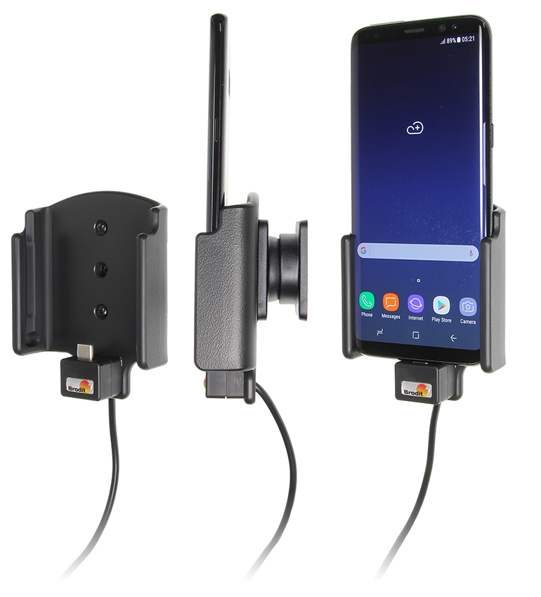 Samsung Galaxy S8 Actieve houder met 12V USB plug - 521966 a - 521966