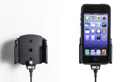 Apple iPhone 5 / 5C / 5S / SE Actieve verstelbare houder met vaste voeding  - 527502 4 - 527502