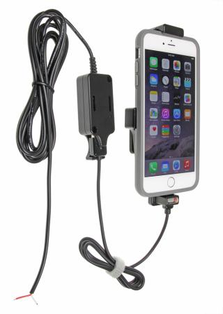 Apple iPhone 6 Plus/6S Plus/7 Plus/8 Plus/Xs MaxActieve houder met vaste voeding (met skin)  - 527663 a - 527663