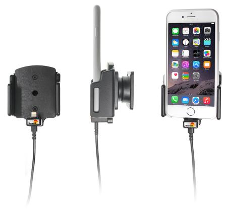 Apple iPhone 6 / 6S / 7 / 8 / X / Xs Actieve verstelbare houder met vaste voeding - 527666 a - 527666