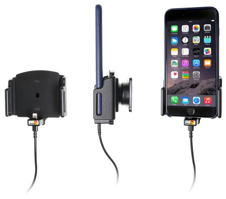 Apple iPhone 6Plus/ 6SPlus/7Plus/8Plus/X/Xs/Xs Max/XR Actieve verstelbare houder met vaste voeding - 527667 a - 527667