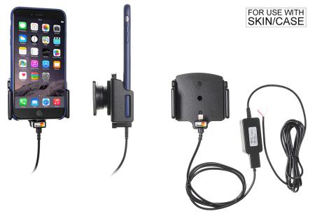 Apple iPhone 6Plus/ 6SPlus/7Plus/8Plus/X/Xs/Xs Max/XR Actieve verstelbare houder met vaste voeding - 527667 - 527667