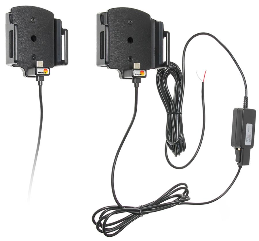 Universele verstelbare houder USB-C met vaste voeding width: 62-77 mm thickness: 9-13 mm - 527841 - 527841