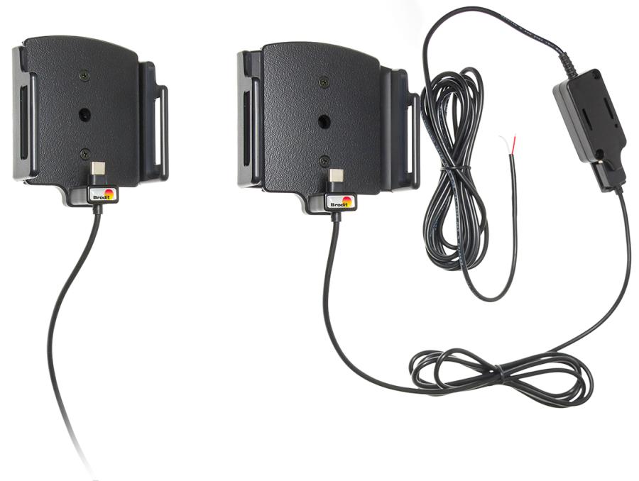Universele verstelbare houder USB-C met vaste voeding width: 75-89 mm thickness: 9-13 mm - 527844 - 527844
