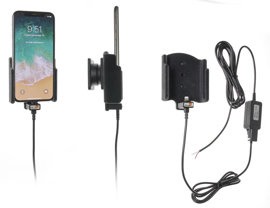 Apple iPhone X / Xs Actieve houder met vaste voeding - 527997 - 527997