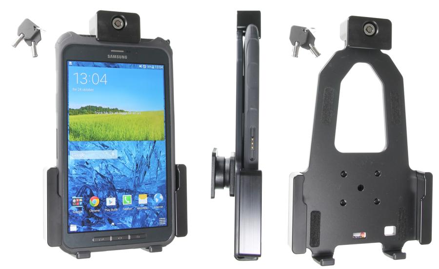 Samsung Galaxy Tab Active Passieve houder. Met slot en sleutel - 539676 - 539676