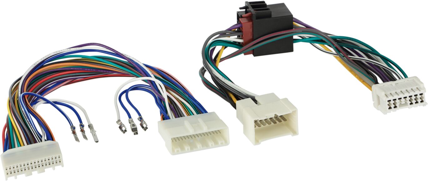 CarIso2Car met ISO- 12 pins + 32 pins Dacia -Opel - Renault - Nissan.Voor Handsfree Device - 57 1253 - 57-1253