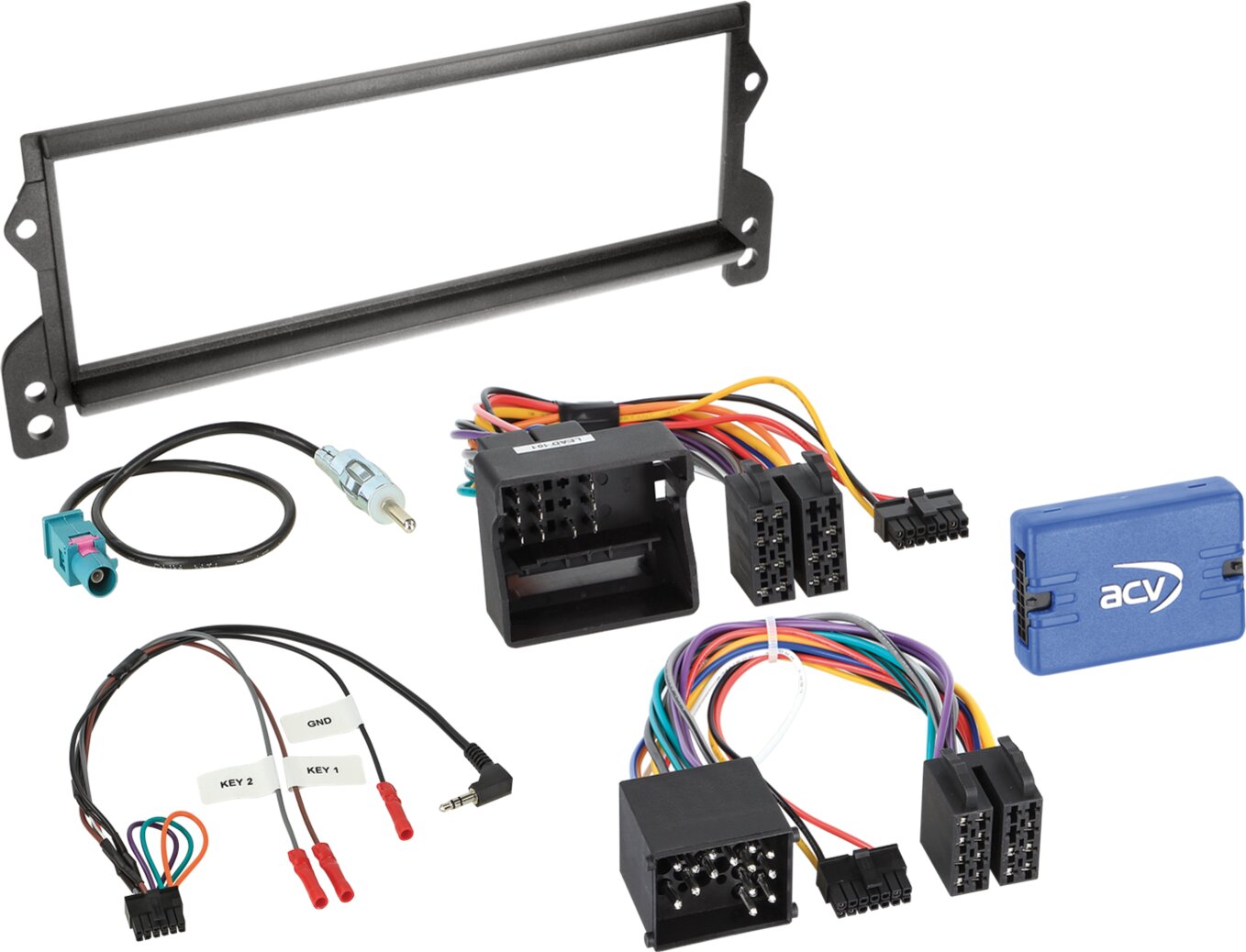 1-DIN Kit BMW Mini (R50/R52/R53) 2001-2008  - 611023 02 1 - 611023-02-1