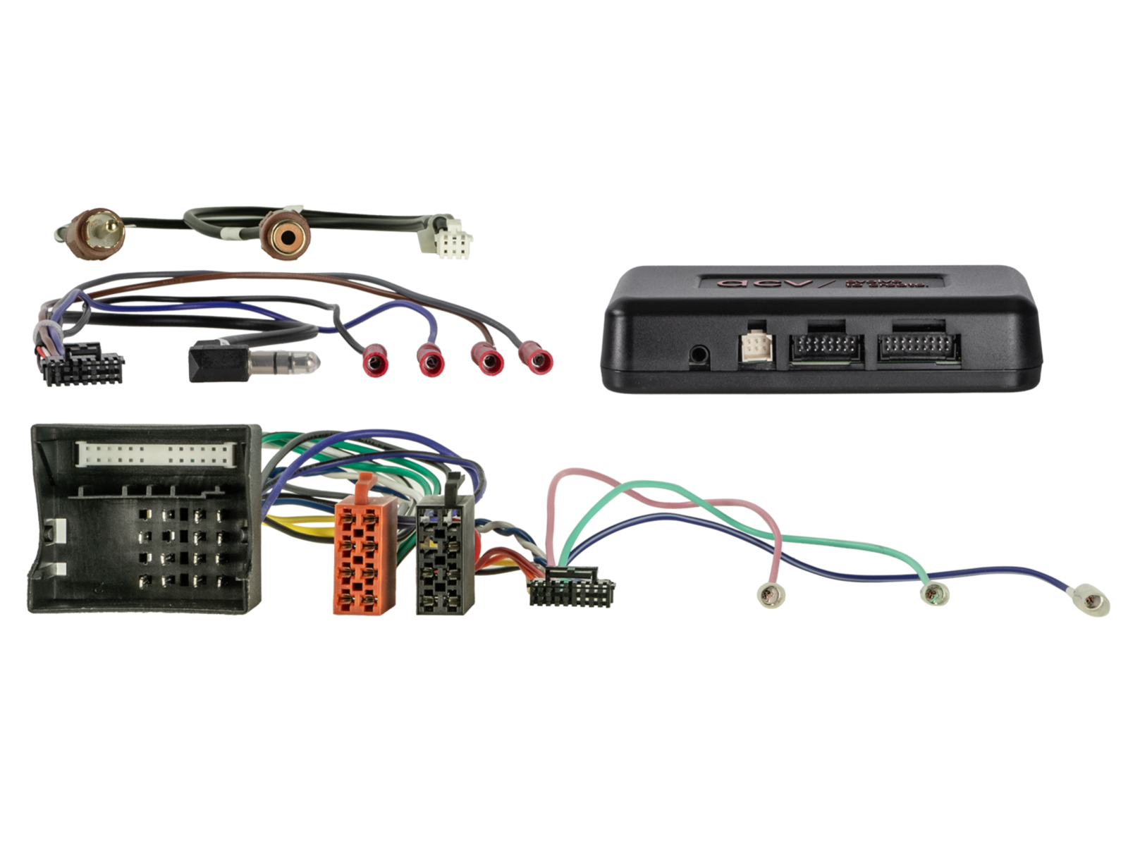 2-DIN Kit met aflegvak Skoda/VW Zwart  - 611320 30 4 2 - 611320-30-4