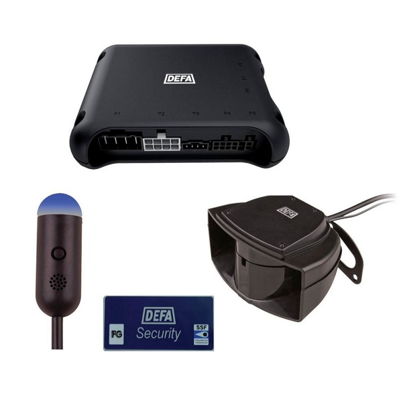 DEFA alarmsysteem DVS90R (DEFA611900)  klasse 2. Incl. hellingshoek sensor (DEFA60022) (Klasse3) - 611901 - DEFA611900 set