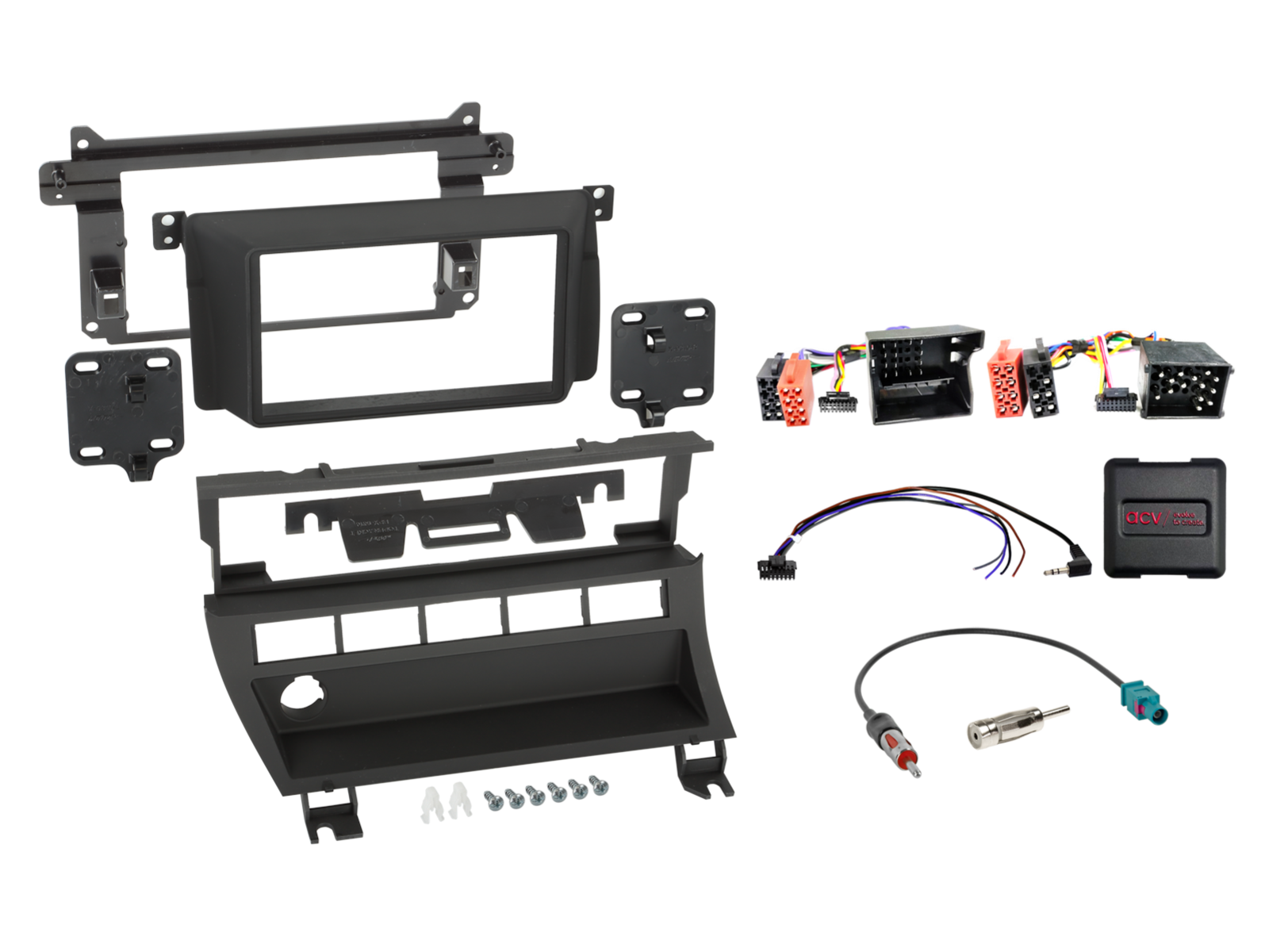 2-DIN Kit BMW 3series(E46) 07/1998-02/2007 SWC/antenna - 621023 17 1 - 621023-17-1