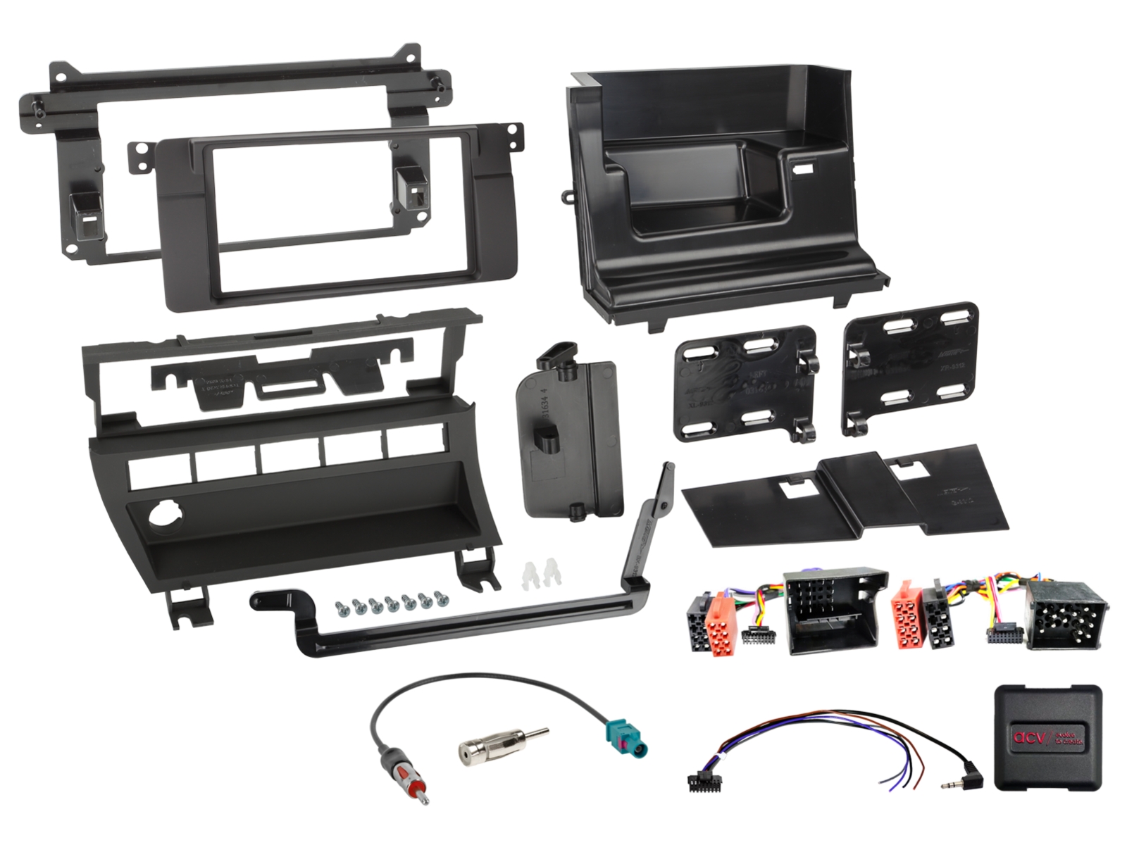 2-DIN Kit BMW 3series(E46) 07/1998-02/2007 SWC/antenna - 621023 18 1 - 621023-18-1